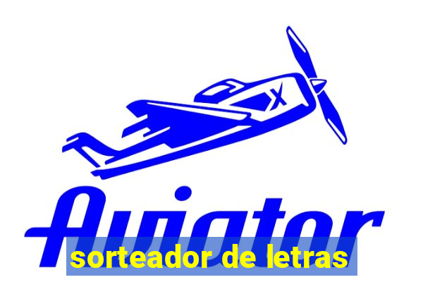 sorteador de letras